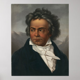 Poster Ludwig van Beethoven