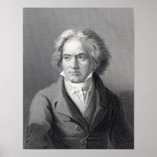 Póster Ludwig van Beethoven