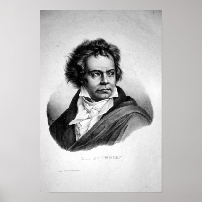 Poster Ludwig van Beethoven (Frente)