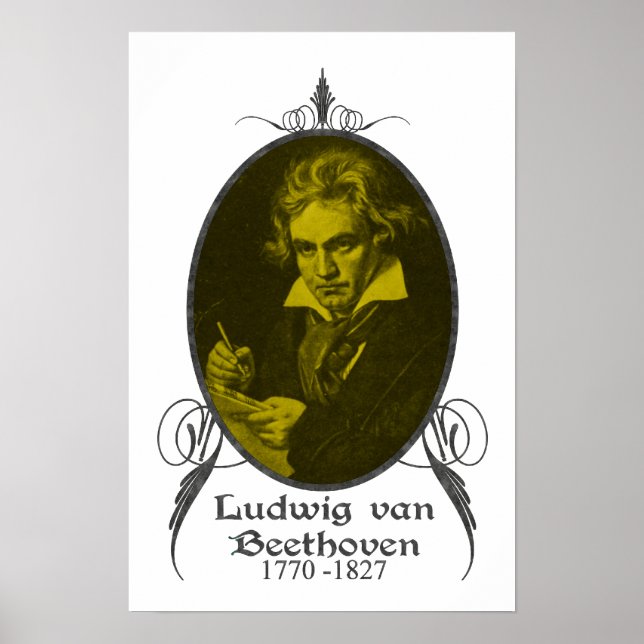 Poster Ludwig van Beethoven (Frente)