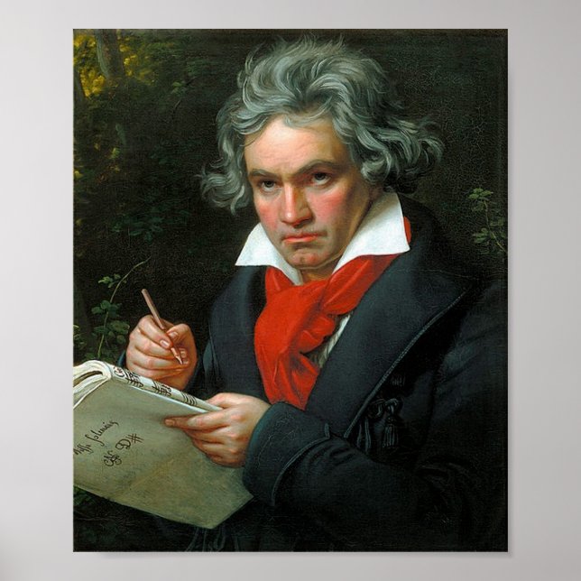 Poster Ludwig Van Beethoven (Frente)