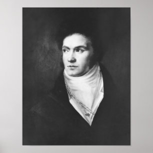Póster Ludwig van Beethoven novo 1806