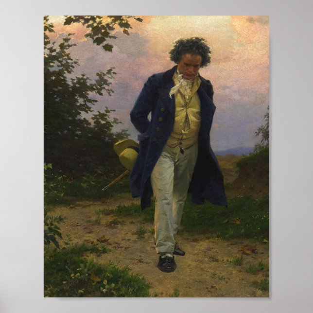 Poster Ludwig Van Beethoven Walking (Frente)