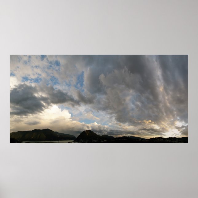 Póster Lugano antes da tempestade (Frente)