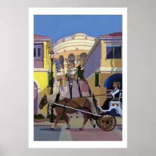 Póster Lugar da cidade