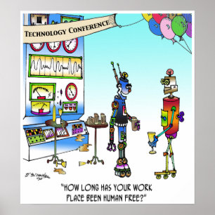 Póster Lugar de trabalho livre do ser humano