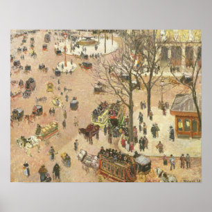 Póster Lugar du Teatro Francais, 1898