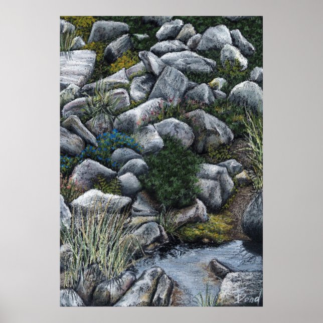 Póster Lugar secreto na floresta (Frente)