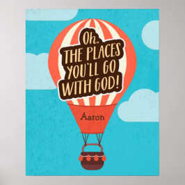 Póster Lugares aonde Você Irá com Deus