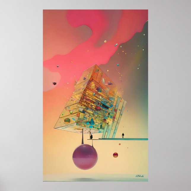 Poster Lugares Reis Pessoas Deslocadas (Frente)