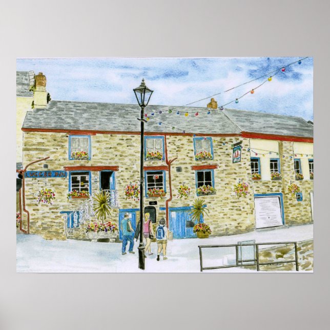 poster 'Lugger Inn (Poluan)' (Frente)