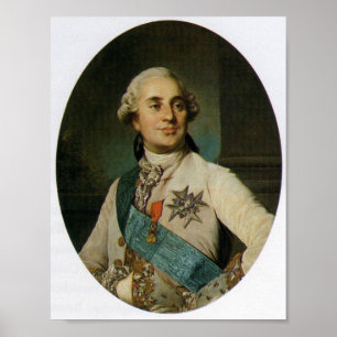 Póster Luís XVI Rei da França