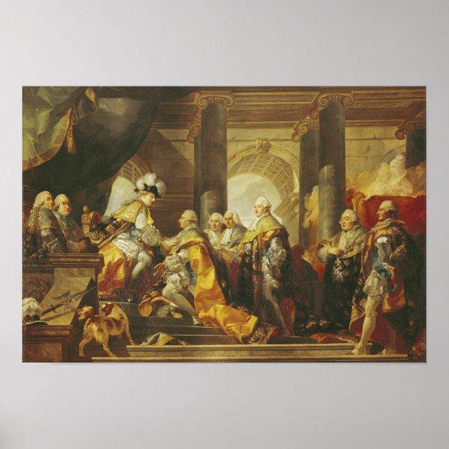 Poster Luís XVI Rei da França (Frente)