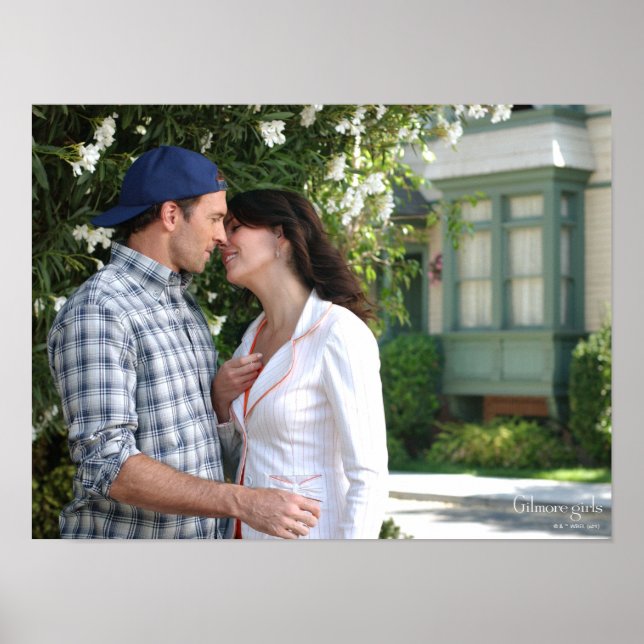 Poster Luke e Lorelai Kiss (Frente)