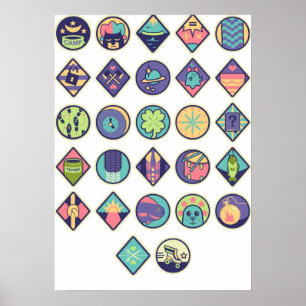 Poster Lumberjanes Patches