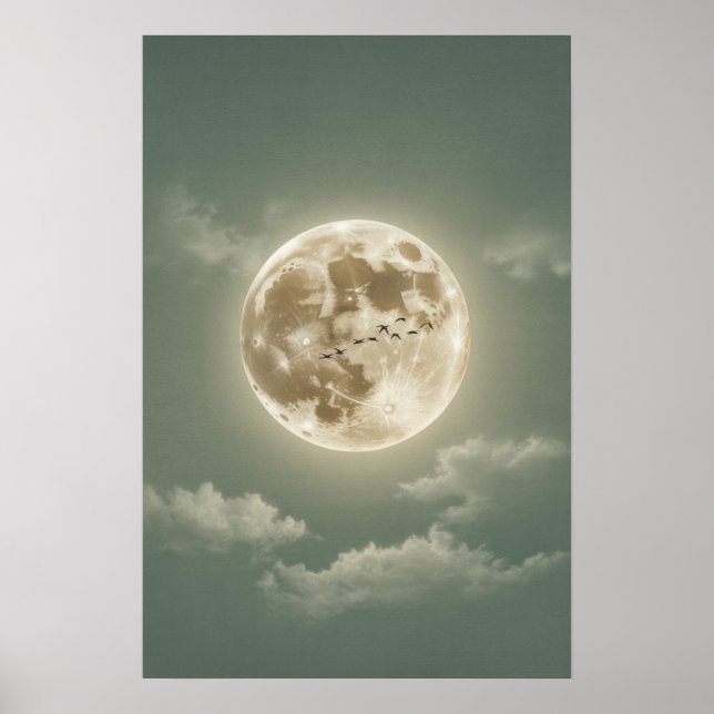 Poster Luminous Moonrise (Frente)