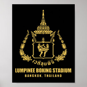 Poster Lumpinee Boxing Stadium Bangkok Thailand Muay Thai