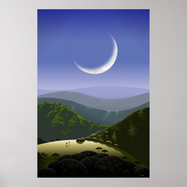 Póster Luna (Frente)