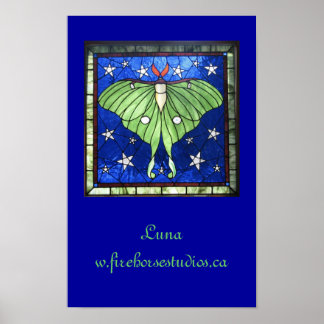 Poster Luna Moth