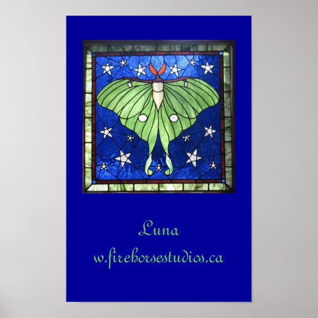Poster Luna Moth (Frente)