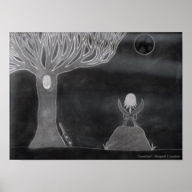 Póster LunaFaye, Margaret V Gardner (Frente)