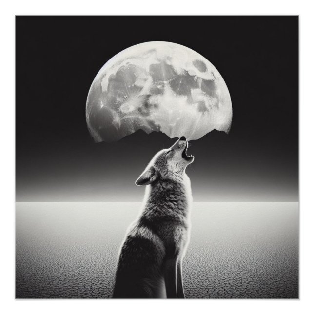 Póster Lunar Howl (Frente)