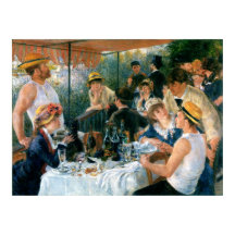 Luncheon do Partido Barco de Renoir (1881)