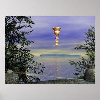 Poster Lundy, a ilha do Graal