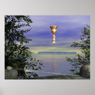 Poster Lundy, a ilha do Grail