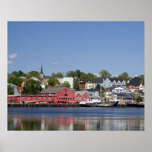 Póster Lunenberg, Nova Escócia, Canadá. 4
