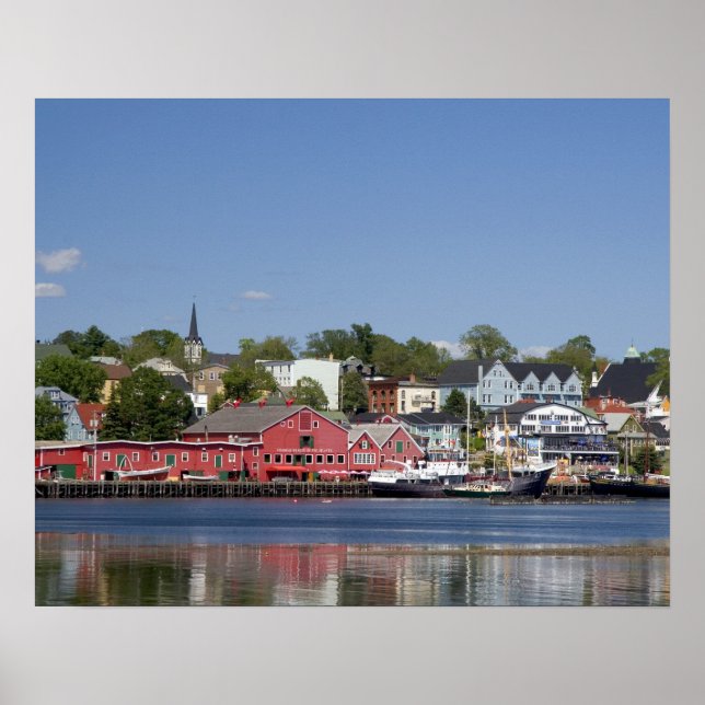Póster Lunenberg, Nova Escócia, Canadá. 4 (Frente)