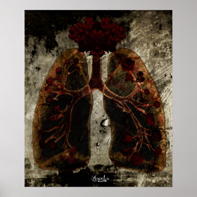 Poster Lung'N'Rosas (Frente)