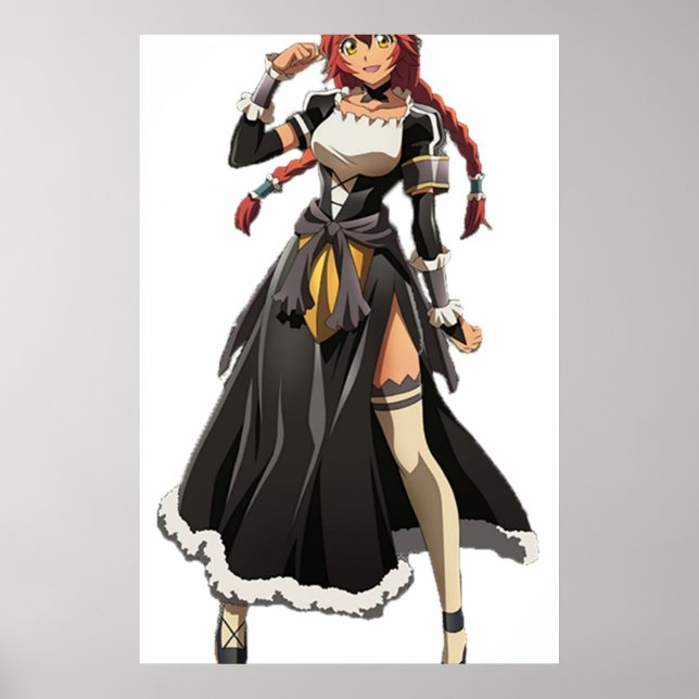Poster Lupusregina Beta Overlord AnimeManga (Frente)
