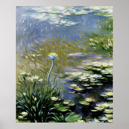 Poster Lush Agapanthus Flowers em Giverny
