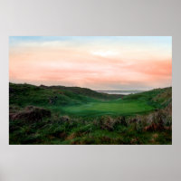 Lush green Ballybunion liga campo de golfe