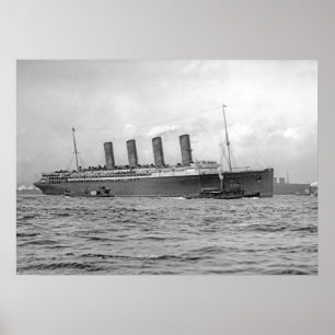 Póster Lusitania DeParts New York