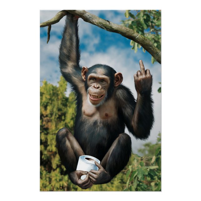 Póster Lustiges WC Poster  (Frente)