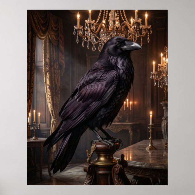 Poster Lustre Veludo Corvo (Frente)
