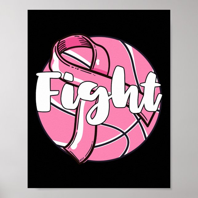 Poster Luta Contra A Consciência Do Cancer Ba (Frente)