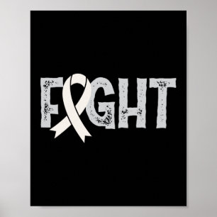 Poster Luta contra a consciência dos Canceres pulmonares