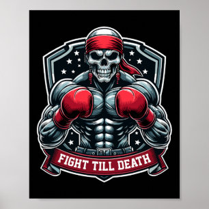 Poster Luta contra a morte até o esqueleto Boxer Hardware