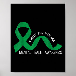 Poster Luta Contra A Prevenção Da Consciência Mental Do E