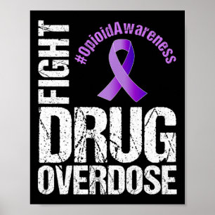 Poster Luta Contra A Sobredosagem De Medicamentos