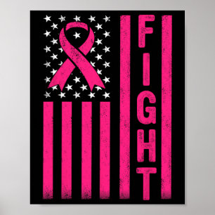 Poster Luta contra o guerreiro americano Cancer A