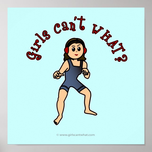 Póster Luta das mulheres leves (Frente)