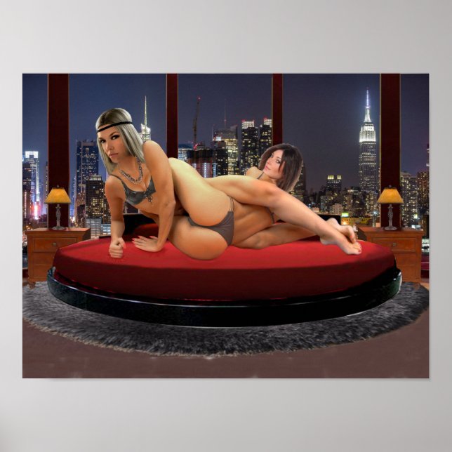 Poster Luta de Penthouse Foxy (Frente)