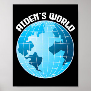 Poster Luta do exército Aidenacessório contra o mundo do