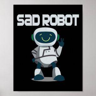 Poster Luta do exército de Aidenacessório contra o robô c