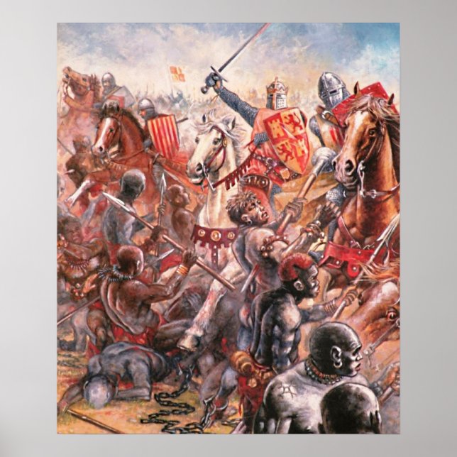 Póster Luta dos cruzados (Frente)