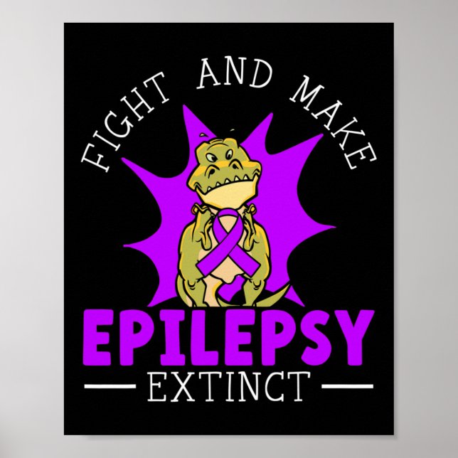 Poster Luta E Sensibilização Para A Epilepsia (Frente)